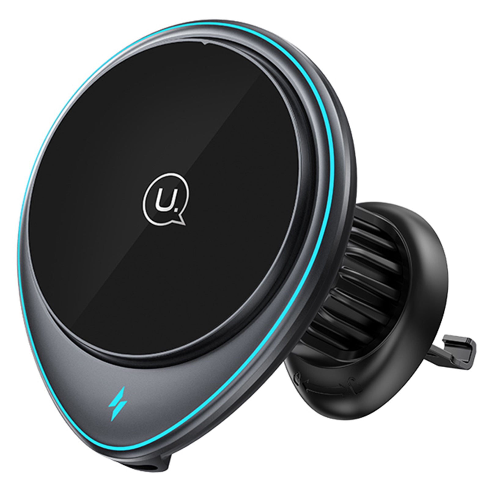USAMS US-CD222 JC Series Car Magnetic Wireless Charger Air Vent Phone Charging Bracket USAMS US-CD222 JC Series Car Magnetic Wireless Charger Air Vent Phone Charging Bracket